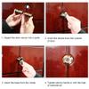 28 mm Wide-Angle Door Viewer, Zinc Alloy, Gold-Colored view 4