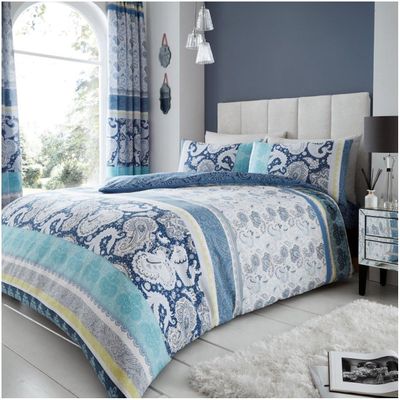 Gaveno Cavailia King Duvet Cover Set, Polycotton, Blue