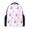 Lianchenyi Pink Backpack with Guitar Design view 1