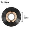 Zebra Standard Wax Ribbon, 110 mm x 74 m, 1.3 cm Core, 6 Rolls view 2