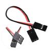 Yiqigou 10-Pack 10 cm JR 3-Pin Male-to-Male Servo Extension Cables view 2