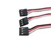 Yiqigou 10-Pack 10 cm JR 3-Pin Male-to-Male Servo Extension Cables view 3