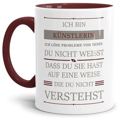 Profession Mug: I'm an Artist—I Solve Problems You Don't Understand