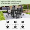 Homeoutfit24 London Garden Chair, Set of 1 view 3