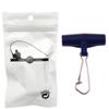 NewShot 20 High-Strength Zipper Sliders for Boat/Sea Fishing (Blue) view 1