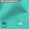 A-Express Heavy-Duty Durable Thick Waterproof 600D Canvas Fabric, Turquoise, 1 Meter (100 x 150 cm) view 2