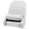 Osculati Upholstered Seat with H51 Flip-Up, RAL 9010 view 1