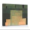 1art1 Paul Klee “Stars Above the Temple,” 1922 Canvas Wall Art on Stretcher Frame, XXL 150 x 50 cm view 1