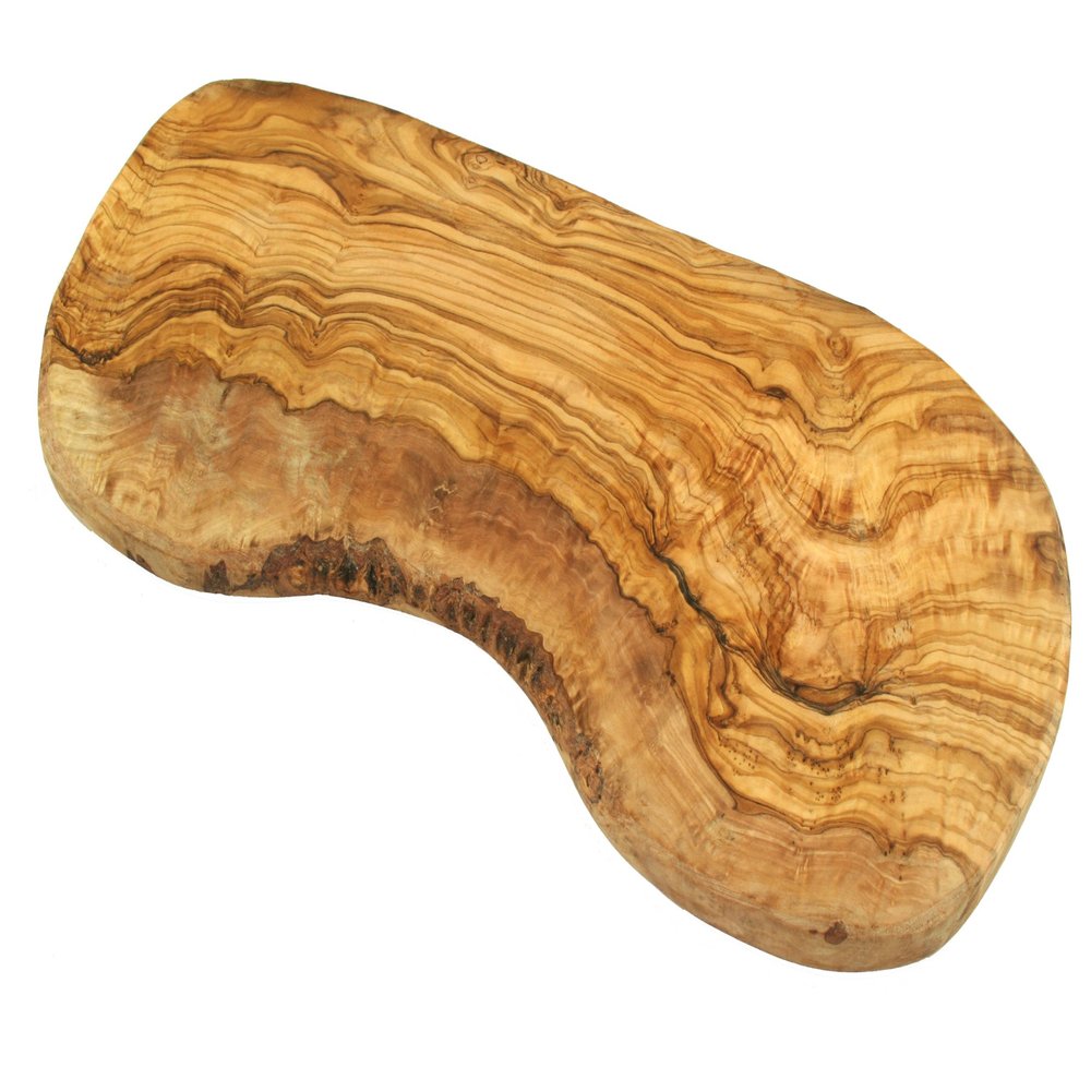 D.O.M. Natural Olive Wood Cutting Board, 45 cm (No Engraving)