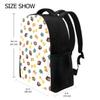 Lianchenyi Backpack, Animals, Giraffe and Monkey Pattern view 4