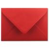 100 Red DIN C6 Envelopes – 11.4 x 16.2 cm – 120 g/m², Gummed, No Window view 2