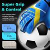 Sportout Soccer Goalkeeper Gloves for Kids & Teens, Double Protection, High Grip view 2