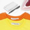 200 Iron-On Name Labels, White Woven, Customizable view 2