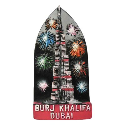 Dubai Burj Khalifa 3D Refrigerator Magnet Tourist Souvenir