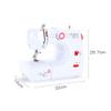 CGOLDENWALL Portable Mini Sewing Machine with 16 Stitches and Automatic Needle Threader view 2