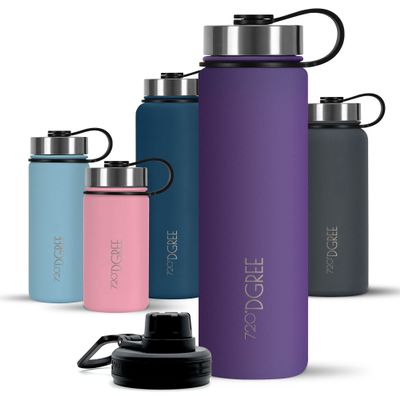 720DGREE noLimit Stainless Steel Water Bottle, 410 ml