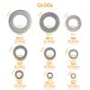 VIGRUE 684-Piece Flat and Lock Washer Set, A2-70 Stainless Steel, 9 Sizes (M2–M12) view 3