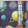 MNSRUU Football Motif Sheer Curtain, Textile, Multicolor, 55" W x 84" L (140 x 213 cm) view 2