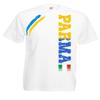 Generico Parma Tifosi Ultras Football T-Shirt, S–3XL, 4 Colors – White, 7–8 Years/128 cm view 1