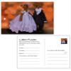 Clever Pool 50 Teddy Wedding Balloon Flight Cards, DIN A6 view 1