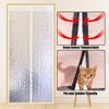 LIVEINU Magnetic Thermal Door Curtain, Insect Screen, Blue, 120 x 220 cm view 4