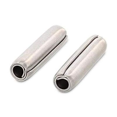 Spiral Spring Pins ISO 8750, 1.4310, 2 x 8 mm, Pack of 1,000