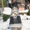 Football Fan Winter Fleece Plant Cover, Black/White, 110 x 150 cm, 50 g/m² view 4