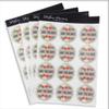 Darling Souvenir 45 Gray Round Flowers & Anchor Thank You Stickers, DIY Envelope Stickers, 1.6 in view 4