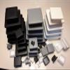 10 Black Square Tube Plugs, 12 x 12 mm view 3