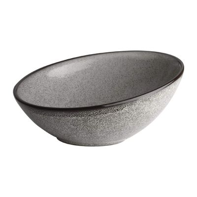 Olympia Mineral Bowl Set, 215 mm (4 Pieces), Gray, Fully Vitrified Porcelain, BS4034 Certified, DF178