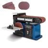 Scheppach BTS900 Belt and Disc Sander, 370 W, 6-Piece Accessory Set view 1