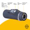 Levenhuk Nelson 8x42 Marine Monocular with Compass and Rangefinder view 2