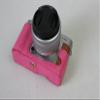 ZAKAO PU Leather Half-Bottom-Opening Camera Case with Wrist Strap for Fujifilm X-A5, Rose Red view 3