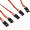 Sharplace 5-Piece Male-to-Female 3-Pin Servo Extension Cables, Futaba/JR Plugs, 150 mm view 4