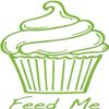 JasonCarlMorgan JCM Grafik Cupcake Sticker - Apple Green, 100 mm view 1