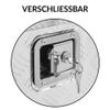 Trucky Aluminum Lockable Trailer Tongue Box view 3