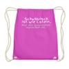 Swabian Is Like Latin. Only the Educated Speak It. - Cotton Drawstring Gym Bag view 1