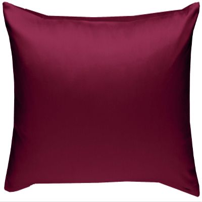 Bettwaesche-mit-Stil Mako-Satin Cotton Sateen Pillowcase, Solid Pink, 50 x 70 cm
