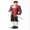 TH-MP Elegant Marquis Baroque Men's Costume, Burgundy, Size 52 view 1