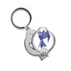 DIYthinker Purple Abstract Pigeon Pattern Nail Clipper view 1