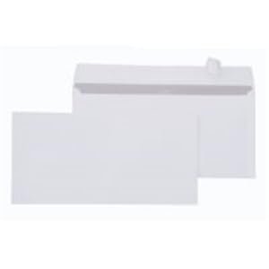 MAILmedia Business Envelope, Windowless, Self-Adhesive, C6/5, 229 x 114 mm, 80 g/m², White