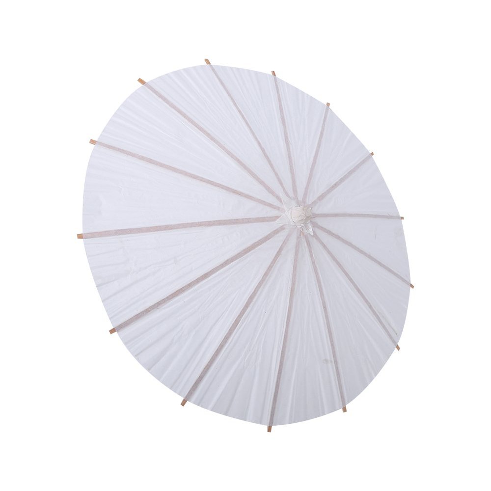 TOPINCN Paper Parasol for Wedding, Party Decoration, Bridal Photography and Art Display (Dia. 30 cm)