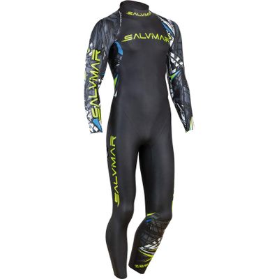 Salvimar Zeero Thermo Men's Neoprene Wetsuit, Multicolor, S