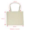 Bavarian Saying Cotton Tote Bag – “Heid is so a schena Dog” – Cream view 2