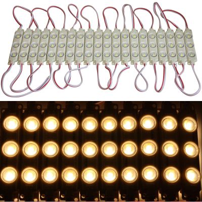 LED-Mafia 20x Injection Modules, 1.5W SMD LED, IP65, Warm White 2800–3500K