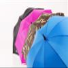 JuCad Golf Telescopic Umbrella with Pin, Beige view 2