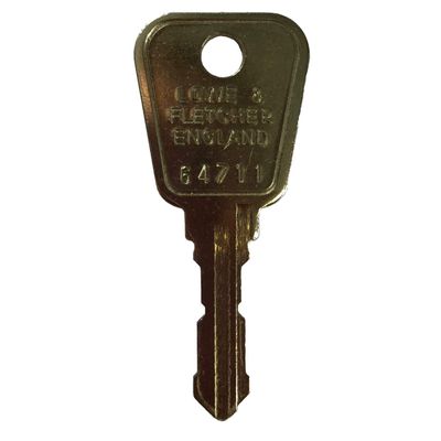 Lowe & Fletcher L&F Replacement Key 64001–64500 for Universal, Cabinet, Garage Door Locks, etc. – Key Code 64021
