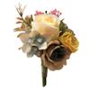 Fouriding Groom Boutonniere Wedding Floral Brooch for Men view 1