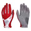 PGM Women's Golf Gloves, Enhanced Grip, Cool and Comfortable, 1 Pair (Red, Size 20, L) view 1