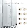 8 Brass and ABS Shower Door Rollers, 23 mm view 2